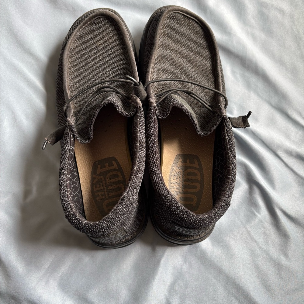 Hey Dude Black Loafers Slip-Ons